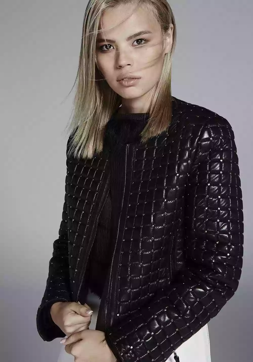 Leather Bodrum women’s luxury outerwear collection in Bodrum