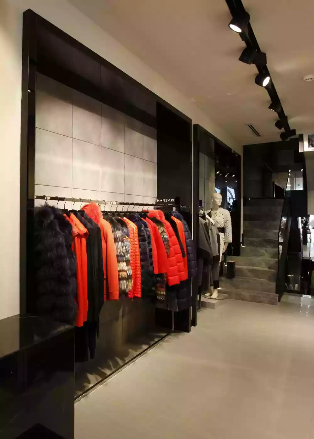Interior of the BEST Leather and Fur store in Bodrum